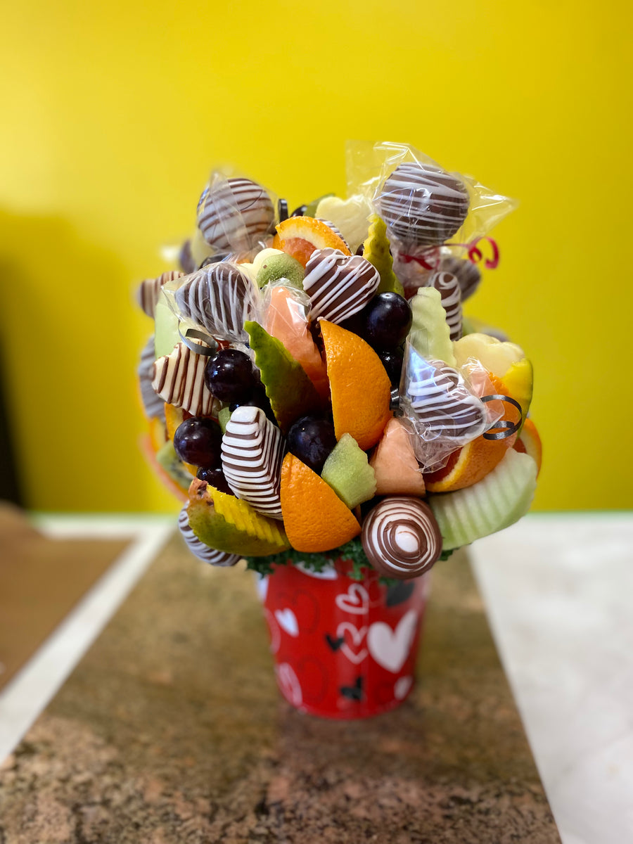 Encredible Flowers Fruit Arrangement