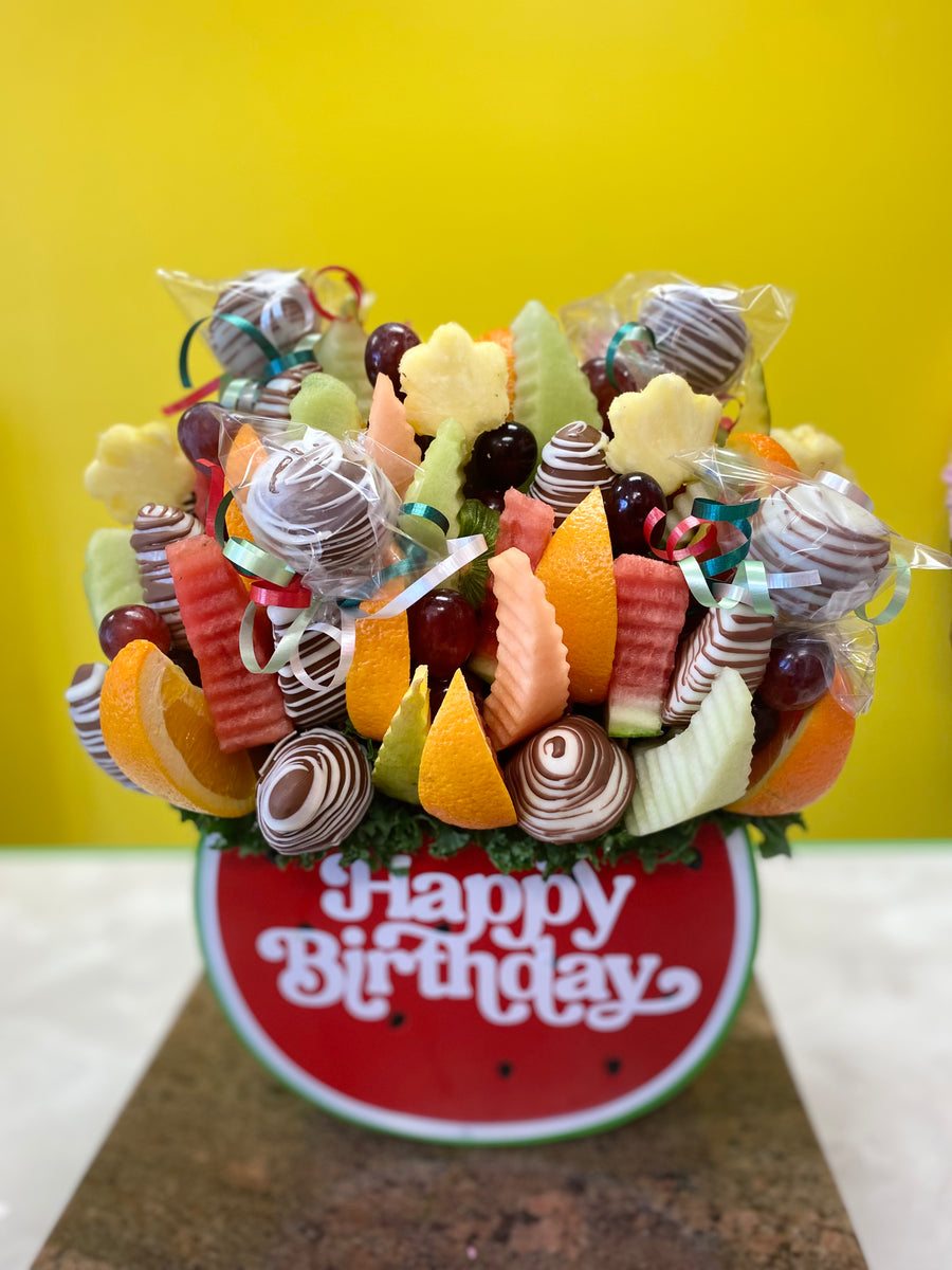 Encredible Flowers Fruit Arrangement