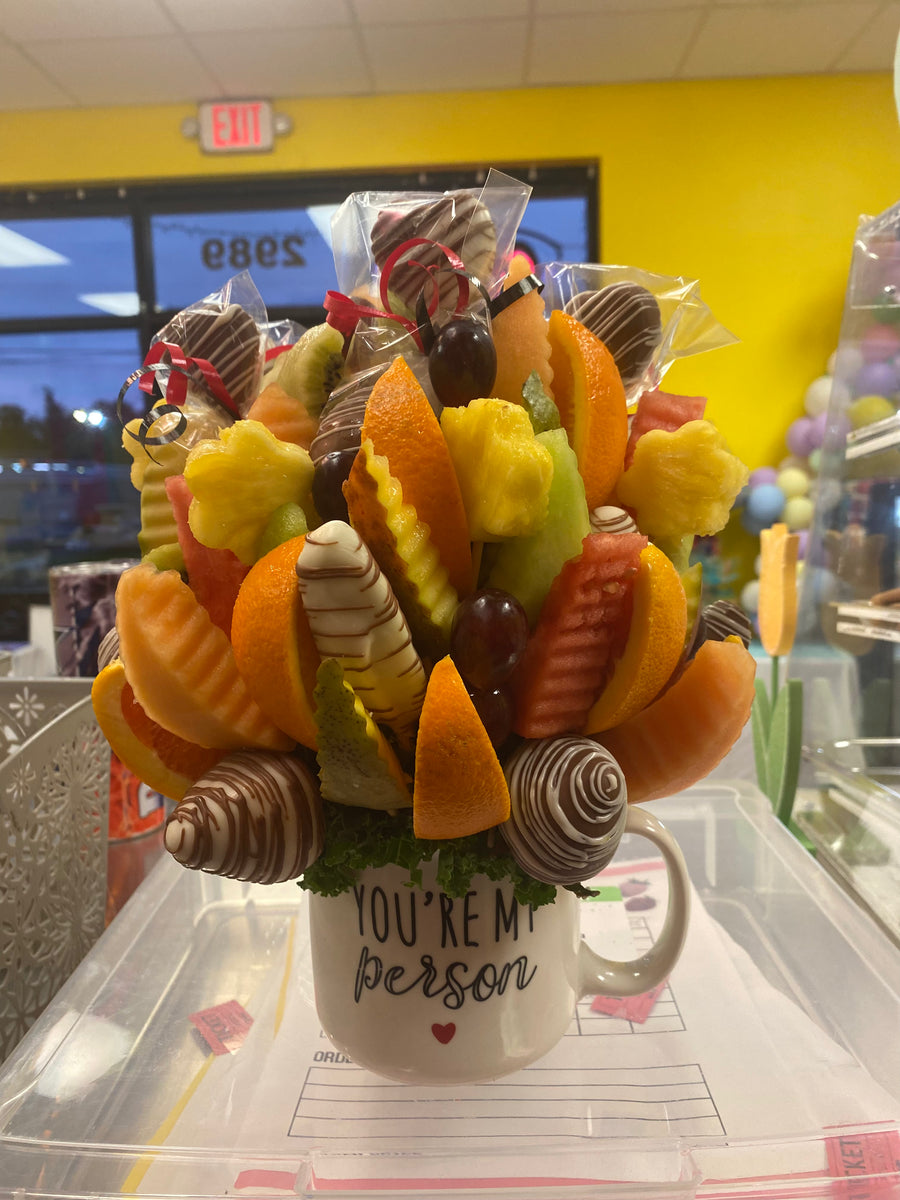 Encredible Flowers Fruit Arrangement