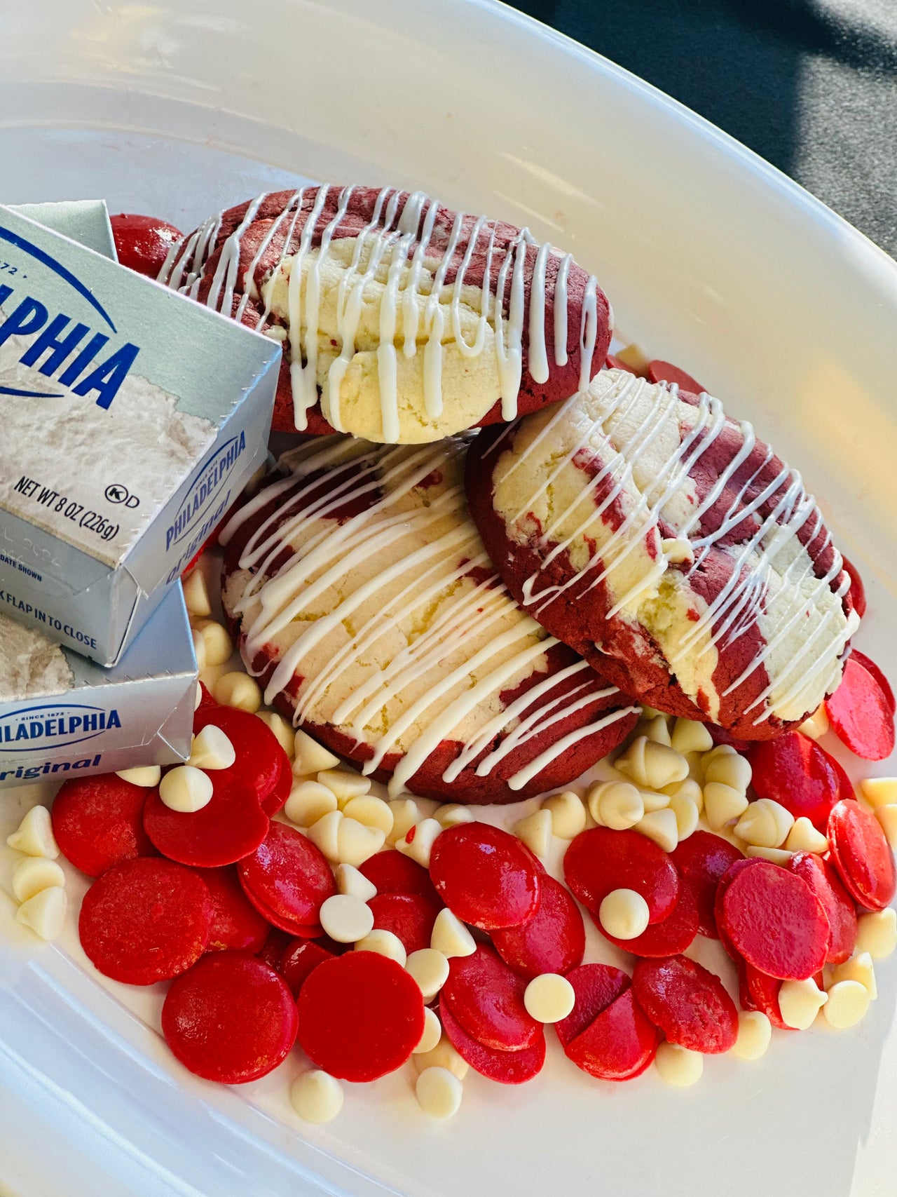 Kinfolks Red Velvet Cheesecake Cookies