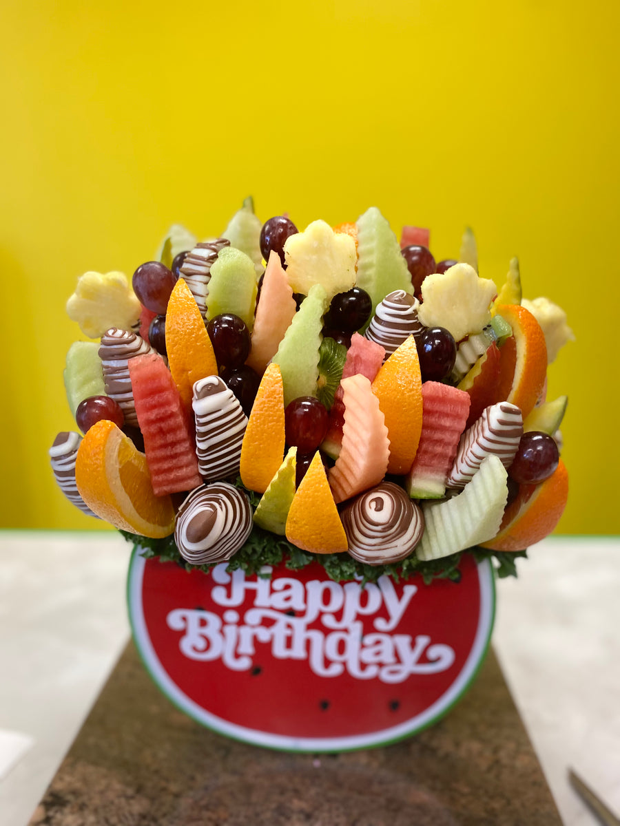 Encredible Flowers Fruit Arrangement