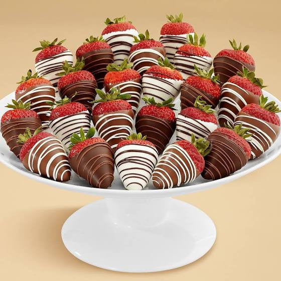 Assorted Drizzled Berries